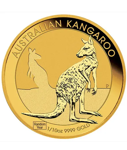 1/10 Oz Australian Kangaroo Gold Coin